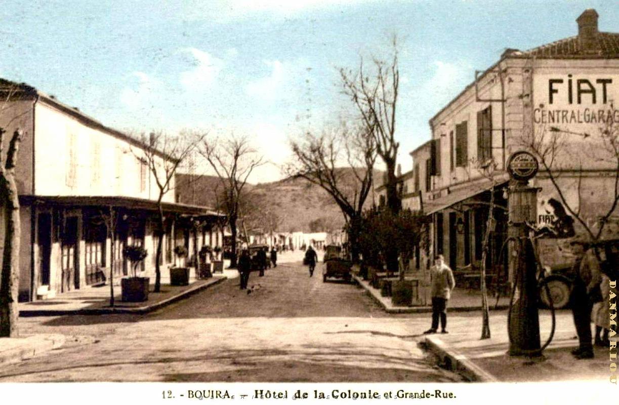 Bouira - Grande Rue et Hotel de la Colonie.jpg